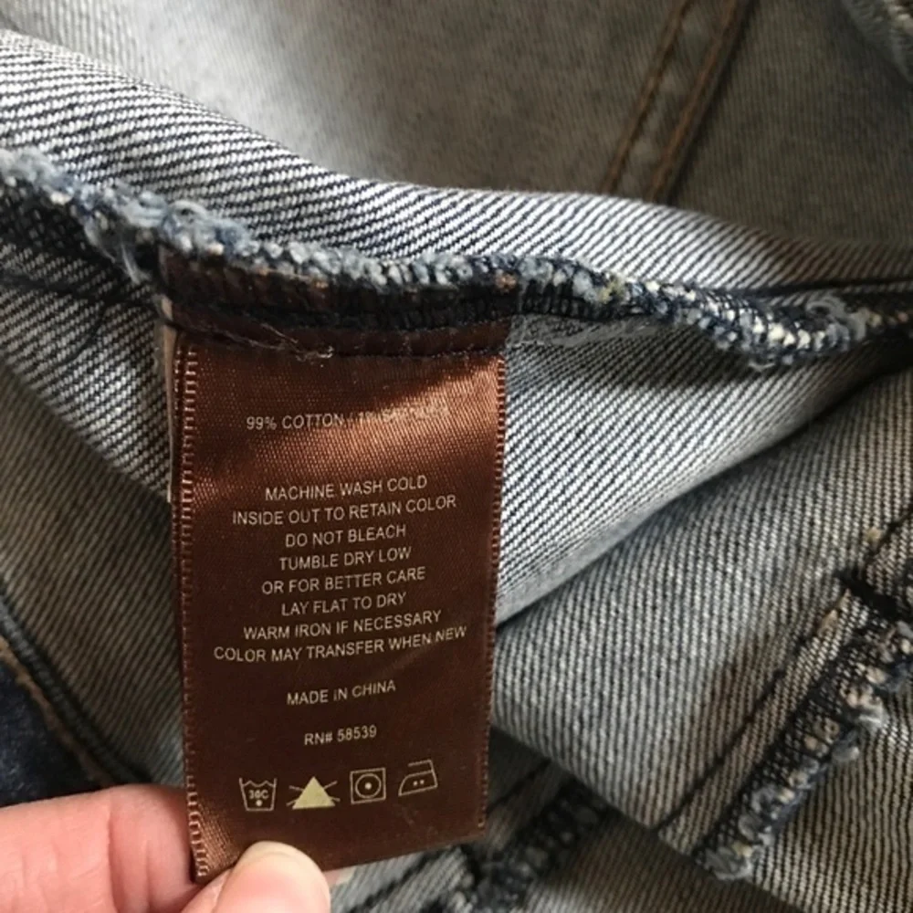 Kut from the Kloth distressed denim jean‎ vest S - Picture 4 of 8